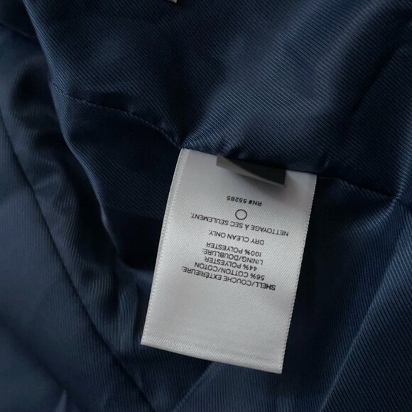 Express Blazer Jacket Mens Size 36R Sports Coat Slim Fit Floral Print Blue - Picture 6 of 6